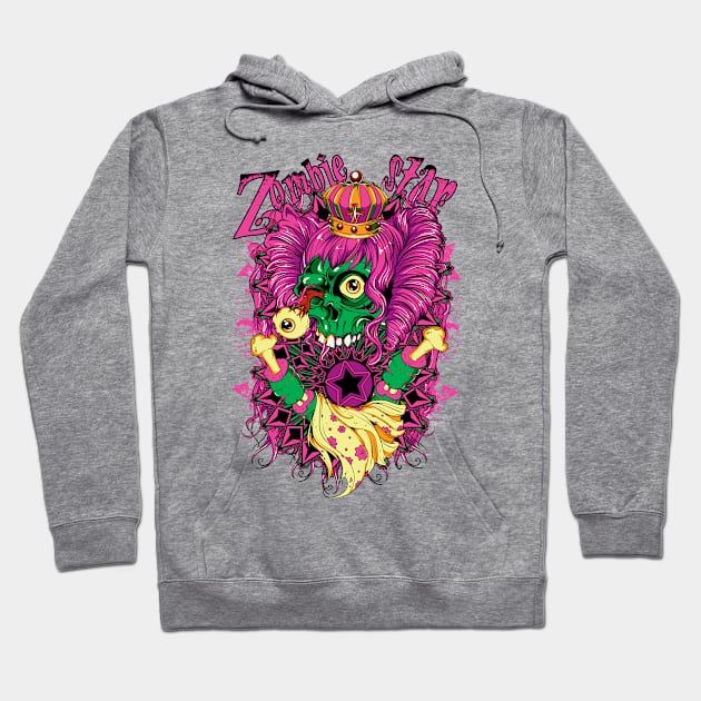 LSD Zombie Hoodie by Tee-ps-shirt